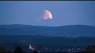 Partial lunar eclipse of May 16th, 2022