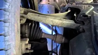 Jeep Patriot front end problem.