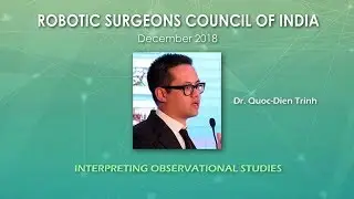 Interpreting Observational Studies- A Starting User's Guide  Dr.  Quoc-Dien Trinh