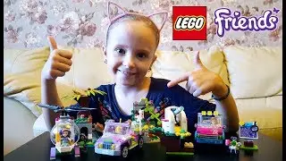 ЛЕГО ФРЕНДС ОБЗОР / LEGO FRIENDS Jungle Bridge Rescue and Olivia's Exploration Car