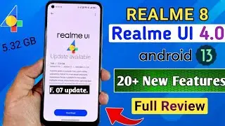 Realme 8 & 8 pro F.07 New Update 😭Full Review | Realme 8 Android 13 New Update | ✅ Battery | Camera