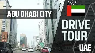 ABU DHABI CITY Drive Tour | From Al Qana to Corniche Area