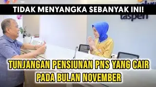Tunjangan Pensiunan PNS yang Cair pada Bulan November!