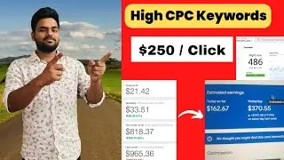 High CPC Keywords In Blogging | $250 / Click 💸 