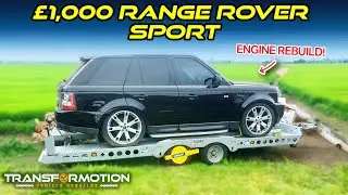THE CHEAPEST RANGE ROVER SPORT ENGINE REBUILD
