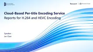 Cloud-Based Per-title Encoding Services