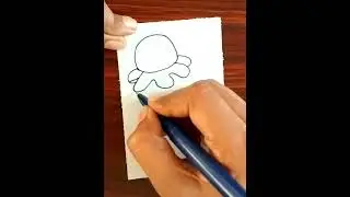 How To Draw Reversible Octopus Plush | Easy Drawing For kids Step By Step 