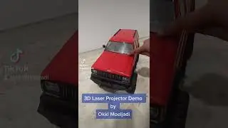 3D Industrial Laser Projector Demonstration