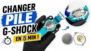 CHANGER PILE G SHOCK - Remplacement de pile sur Montre CASIO
