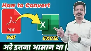 How to Import Data From Pdf or image into Excel Sheet