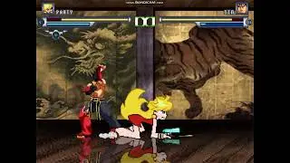 MUGEN Panty vs Jin Kazama