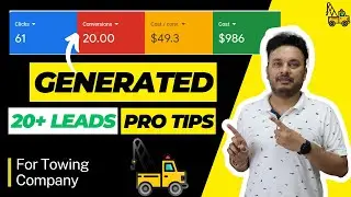 Towing Company Marketing: Google Ads for Towing Company | Lead Generation for Towing Company
