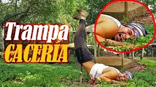 Cómo hacer una TRAMPA de lazo (SUPERVIVENCIA) variantes de la trampa de LAZO