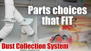 Workshop Dust Collection System: Parts that actually fit together! DIY 4