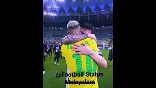 #messi #neymarjr #football Messi and Neymar Copa America Final Moment ❤😍