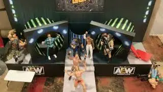 I finally built my AEW pop-up stage￼