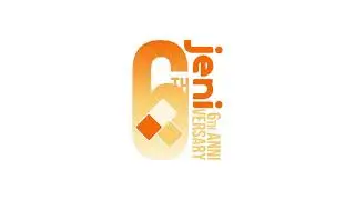 Jeni's 6th Anniversary Logo