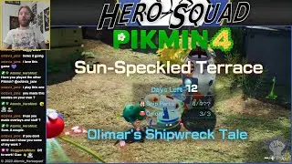 Pikmin 4: Olimar's Shipwreck Tale - Day 4 - Sun-Speckled Terrace