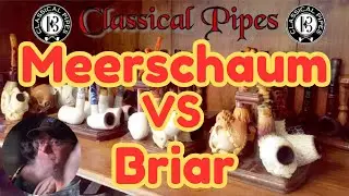 Meerschaum vs Briar Pipes, What's the Difference and Which One is for You? #tobacco #pipesmoking
