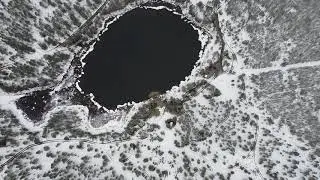 Озеро жемчужное. Ноябрьск. ЯНАО.