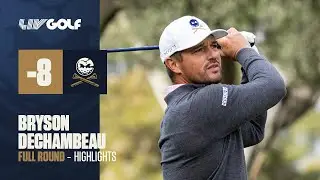 Bryson DeChambeau Full Round Two Highlights | LIV Las Vegas