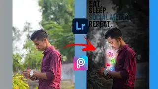 SOCIAL MEDIA FLOATING ICONS|PHOTO EDITING|watch full video