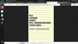 s3 Bucket Takeover by me