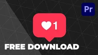 Free Download Instagram Like Animation | Premiere Pro Mogrt