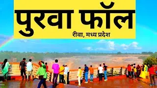 Purwa Waterfall Rewa Madhya Pradesh | Waterfall Vlog Video | Purwa Waterfall Trip @shorts #ytshorts