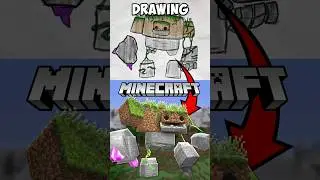 I Turned Your Drawing into a MINECRAFT Mob!