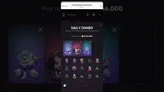 Pixel tap daily combo cards 04 July 2024 | Pixeltap by Pixelverse