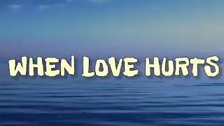 JOJO - WHEN LOVE HURTS ( LYRICS )