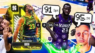 PINK DIAMOND DRAYMOND GREEN GAMEPLAY! WHO WILL HE FIGHT IN NBA 2K24 MYTEAM?