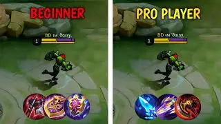 BEGINNER VS PRO PLAYER WHILE PLAYING X-BORG!!😱 || GAMEPLAY X-BORG BUILD & EMBLEM 2023 || MLBB 🔥