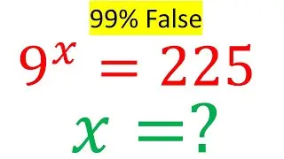 Nice Algebra Math Simplication| Find the Value of X|Math Olympiad Question