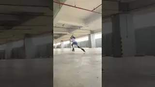 Speed Slalom_Latihan Sepatu Roda #sepaturoda #sepaturodaanak #inlineskate #inlinefreestyle #shorts
