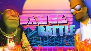 Shrek VS Homer Dance Battle