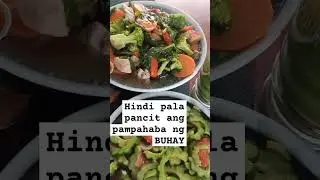 Hindi Pala Pancit pampahaba Ng BUHAY #shorts #veggies #allgreen