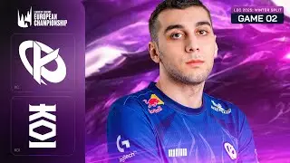Karmine Corp vs KOI (LEC WINTER 2025 w1d2)