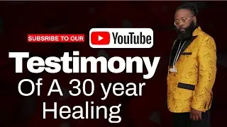 Testimony Of A 30 year Healing