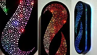 How to craft decorative wall lamp from PVC Pipe | Small Business craft Idea by Q&S Tube