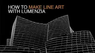 Make black and white line art with this cool trick