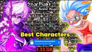 Starblast Anime Crossover Battle V2 Mugen Watch Mode| Best Characters Anime Game Android