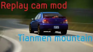 Replay cam mod for Tianmen Mountain track (downhill)_Assetto Corsa