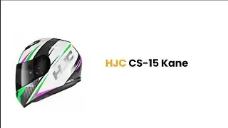 HJC CS 15 Kane MC4 Matt White Green Black  Helmet | HJC HELMET 360º VIDEO | HELMET REVIEW