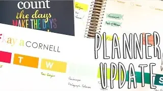 Planner Update | One Planner & Blog Content Calendar