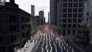 1 Million Zombies vs 1000 Stormtroopers Battle for the City UEBS 2: Ultimate Epic Battle Simulator 2