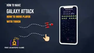 Create Your Own Galaxy Attack Game in Unity: Part 6 How to move player with touch (Hindi Tutorial)