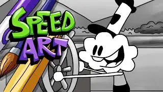 Speed Art: Steamboat Puffy
