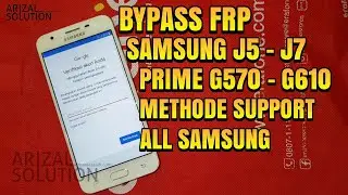 Bypass Frp Unlock Google Account Samsung J5 Prime / J7 Prime (Support Samsung All Device)
